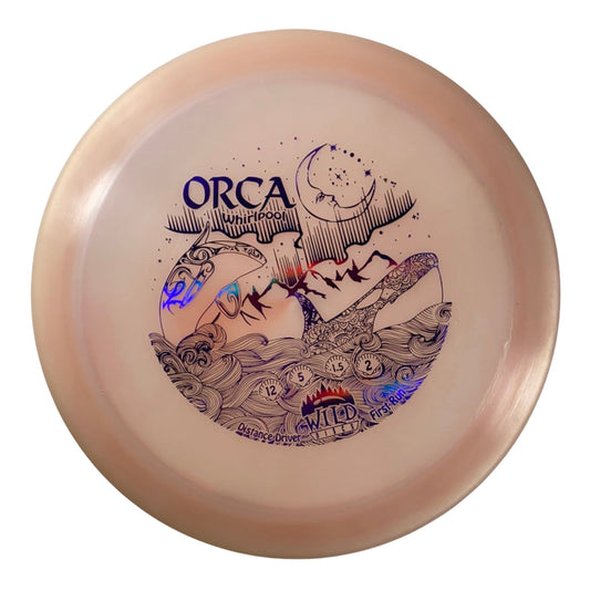 Wild Discs Orca | Whirlpool | Pink/Purple 175-176g Disc Golf