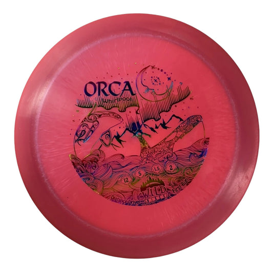 Wild Discs Orca | Whirlpool | Pink/Rainbow 173g Disc Golf