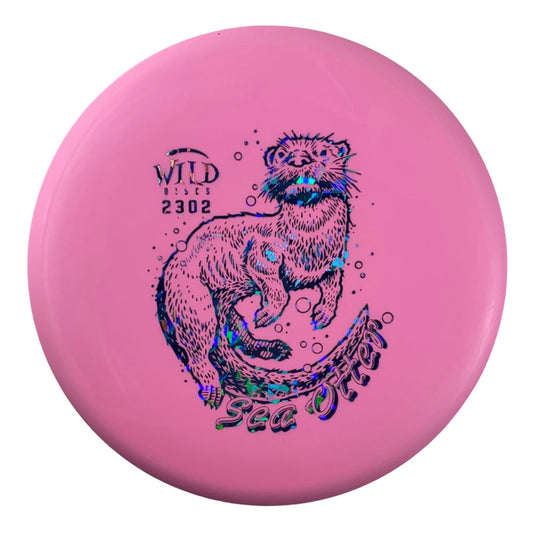 Wild Discs Sea Otter | Landslide | Pink/Blue Holo 173g Disc Golf