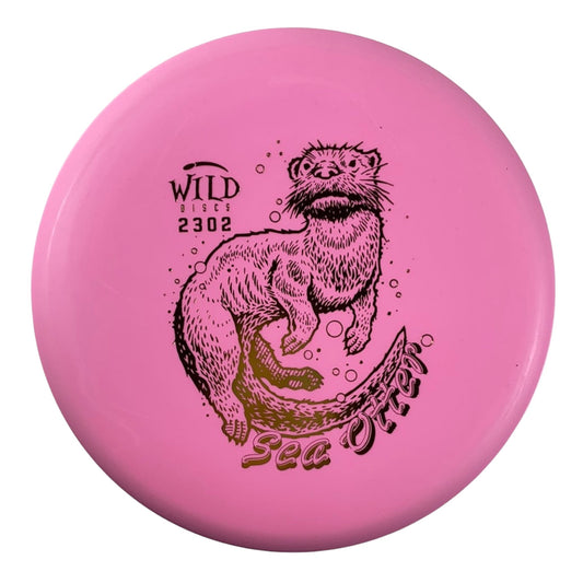Wild Discs Sea Otter | Landslide | Pink/Gold 173g Disc Golf