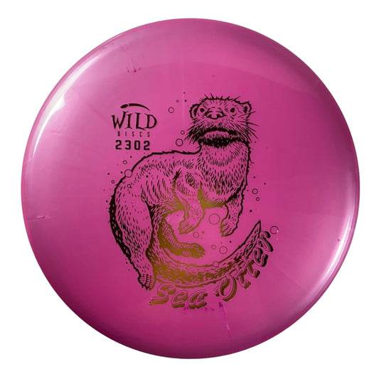 Wild Discs Sea Otter | Lava | Purple/Gold 175g Disc Golf