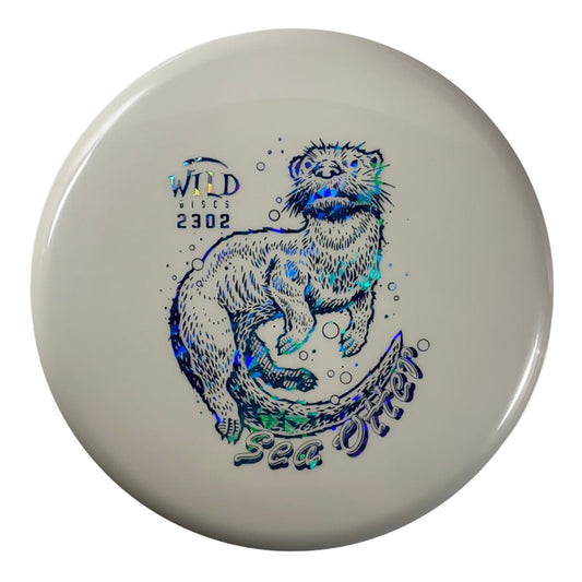 Wild Discs Sea Otter | Lava | White/Blue Holo 175g Disc Golf