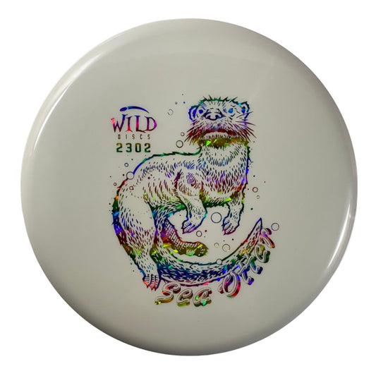 Wild Discs Sea Otter | Lava | White/Rainbow 175g Disc Golf
