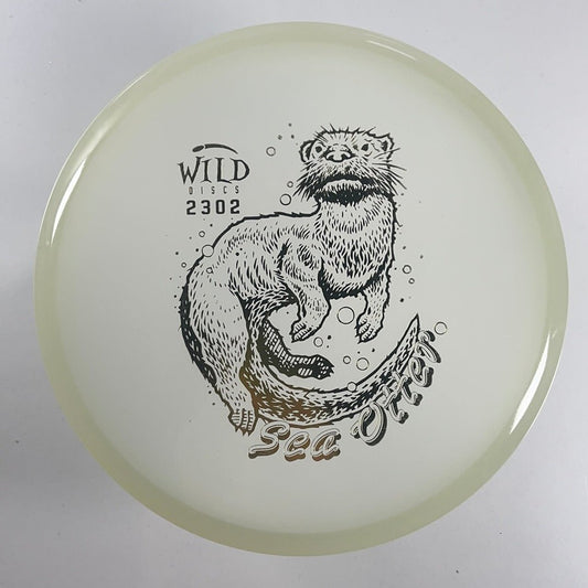 Wild Discs Sea Otter | Nuclear | Glow/Gold 174-175g Disc Golf