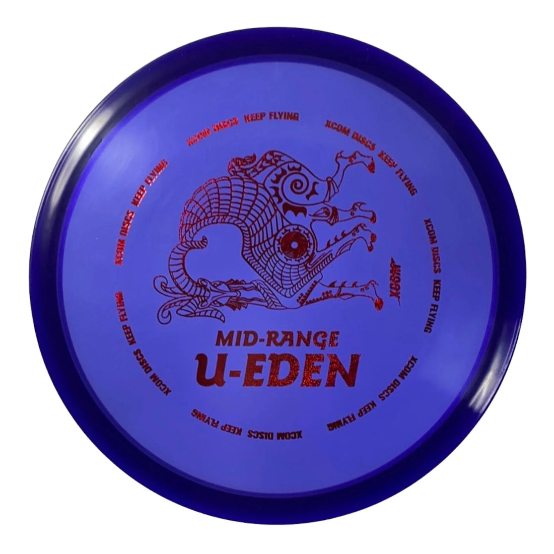 XCom Eden | U - Line | Purple/Red 175g Disc Golf