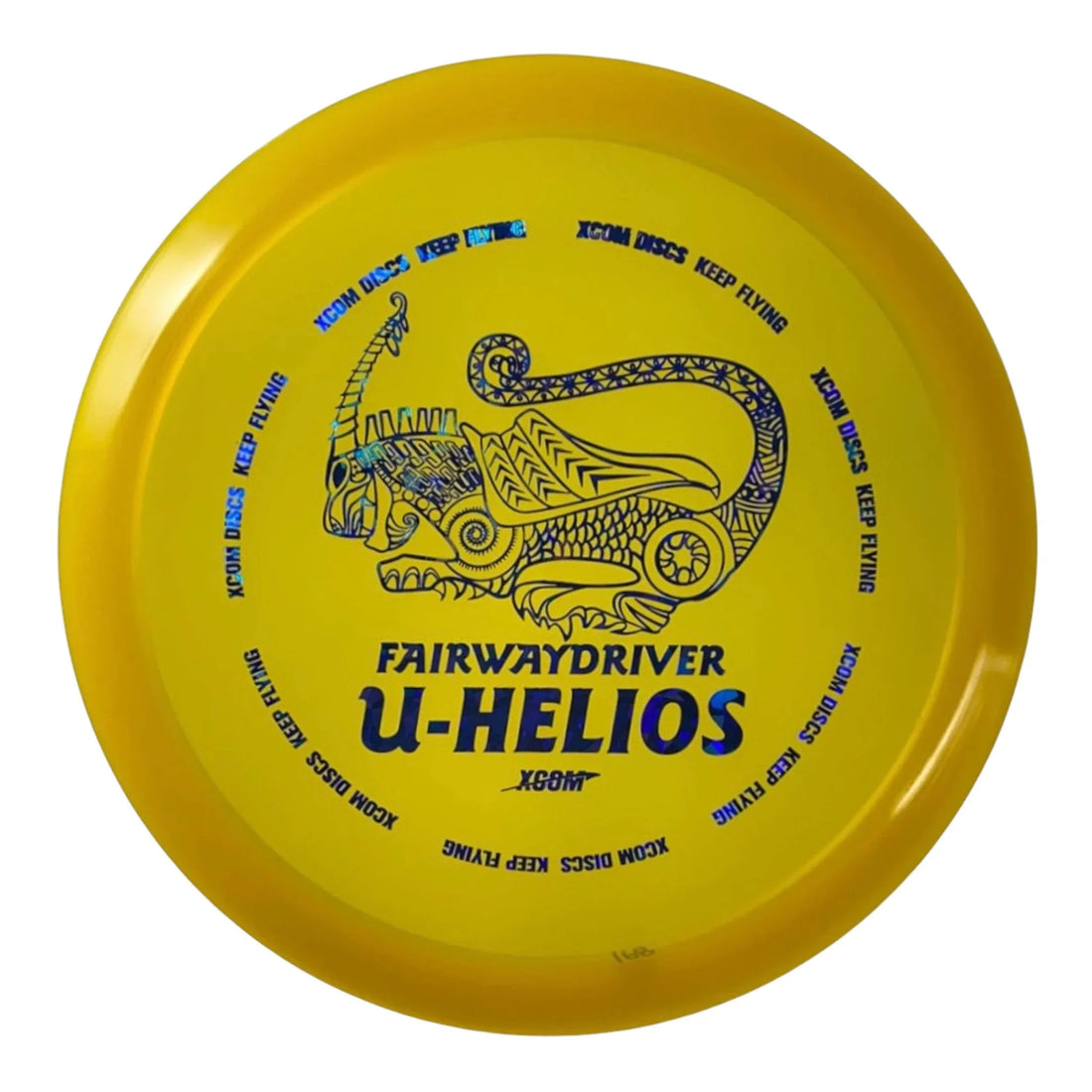 XCom Helios | U - Line | Yellow/Blue 164 - 168g Disc Golf