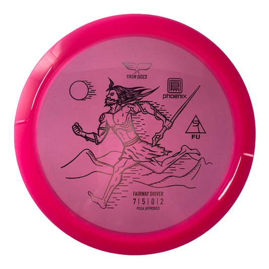 Yikun Fu | Phoenix | Pink/Silver 173-175g Disc Golf