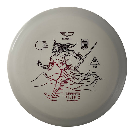 Yikun Fu | Tiger | White/Pink 170-175g Disc Golf
