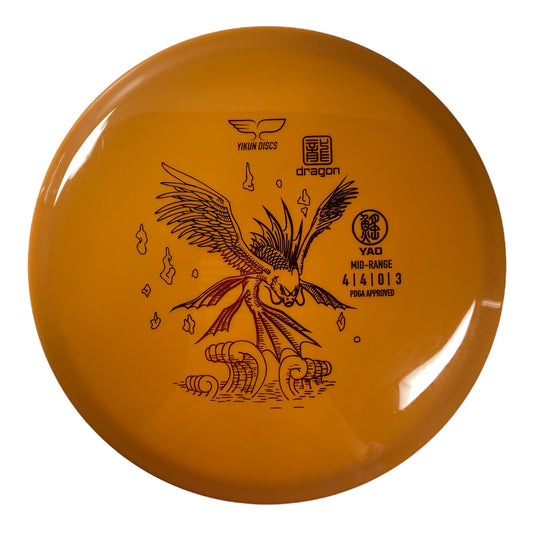 Yikun Yao | Dragon | Orange/Red 170-174g Disc Golf