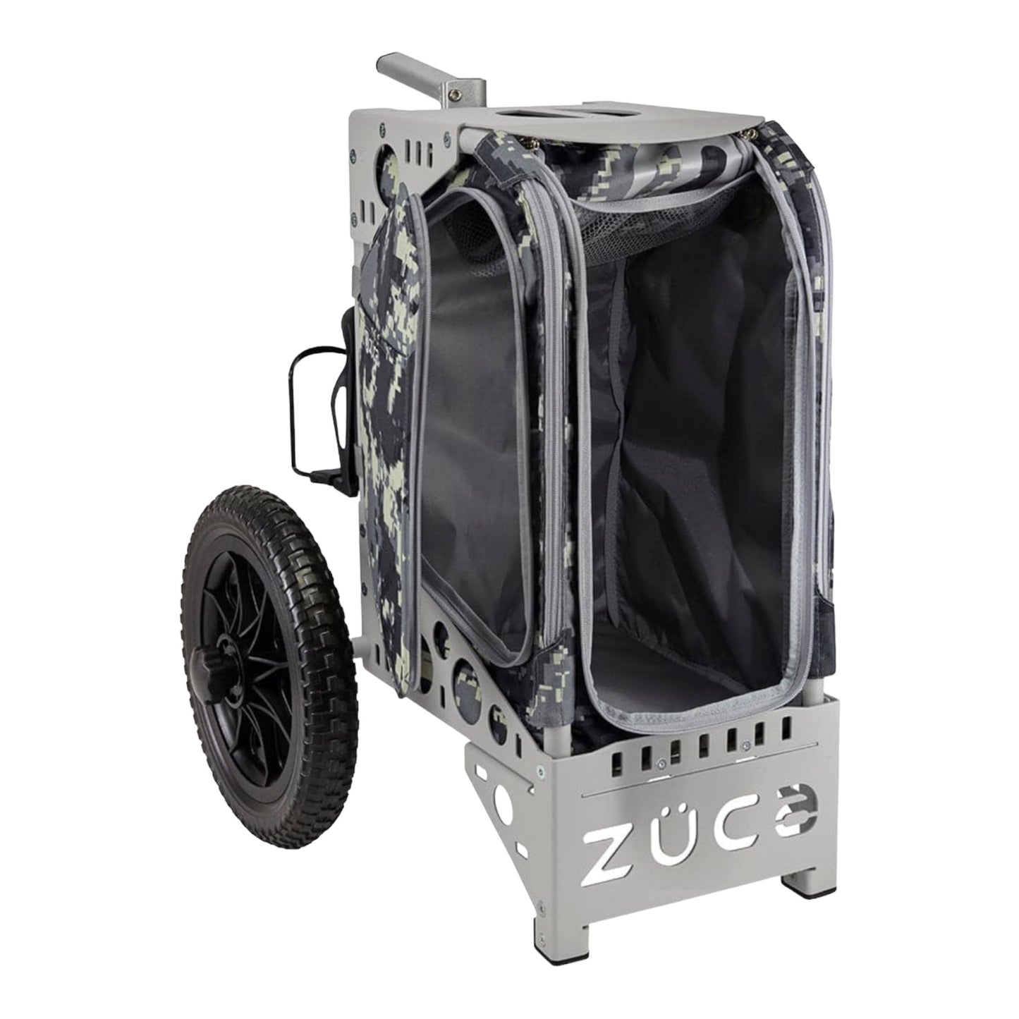 Zuca All-Terrain Cart | Grey Frame with Anaconda Bag Disc Golf