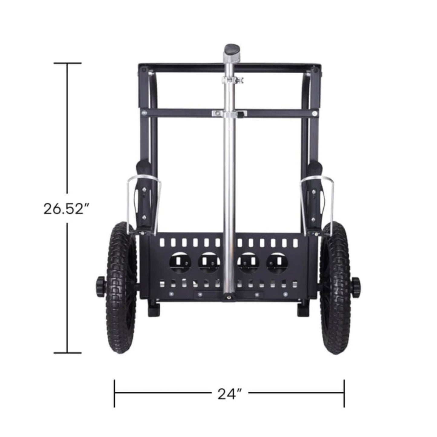 Zuca Backpack Cart LG | Black Frame Disc Golf