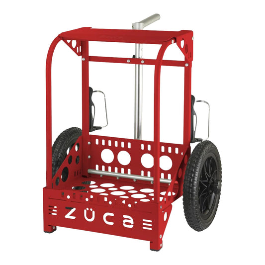 Zuca Backpack Cart LG | Red Frame Disc Golf
