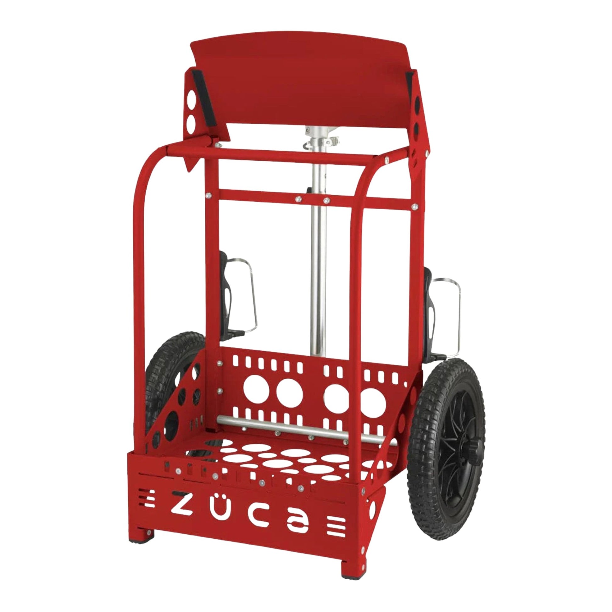 Zuca Backpack Cart LG | Red Frame Disc Golf