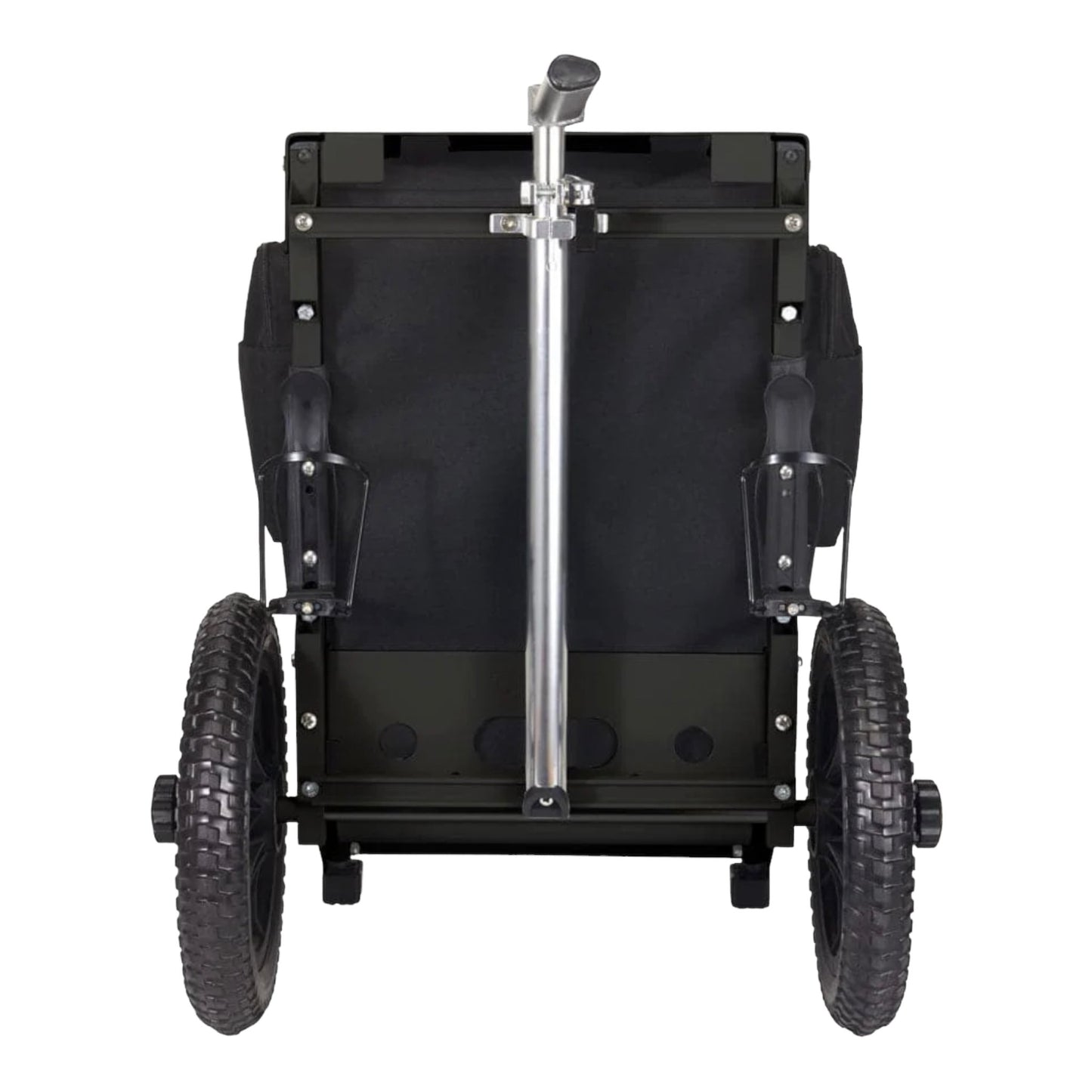 Zuca Backpack Cart Trekker | Black Frame with Black Bag Disc Golf