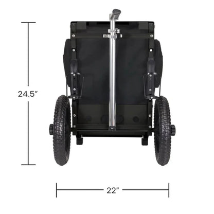 Zuca Trekker Cart with Black Bag Disc Golf